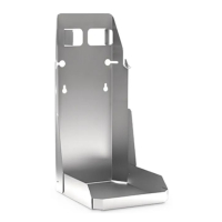 BRITA PURITY Stainless steel wall holder