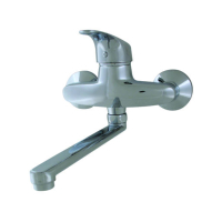 TOP 1246 - Wall-mounted sink with "R" hanger, spacing 150 cm
