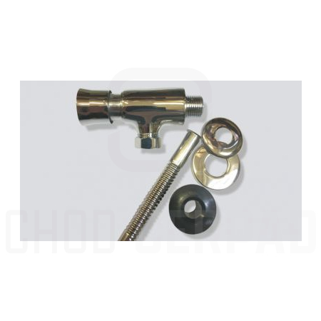 ELBA 1/2" urinal pressure valve, flow time approx. 5 s., incl. accessories