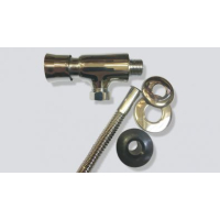 ELBA 1/2" urinal pressure valve, flow time approx. 5 s., incl. accessories